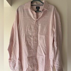 H&M Light Pink Shirt Men’s Large
